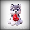 Siberiano Con Corazon y Sonido  Perro Wo 12533