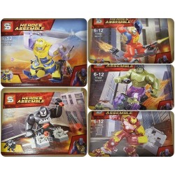 Bloque 1184 Heroes Assemble Sy (B-C-D-F-H)