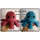Pulpo Reversible VARIOS COLORES 11x24Cm