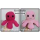 Pulpo Reversible VARIOS COLORES 11x24Cm