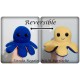 Pulpo Reversible VARIOS COLORES 11x24Cm