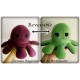 Pulpo Reversible VARIOS COLORES 11x24Cm