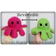 Pulpo Reversible VARIOS COLORES 11x24Cm