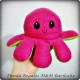 Pulpo Reversible VARIOS COLORES 11x24Cm