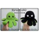 Pulpo Reversible VARIOS COLORES 11x24Cm