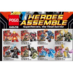 Bloque 6028 Heroes Aseemble Pogo (x8)