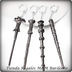 Llavero Harry Potter Varita - Metal-M