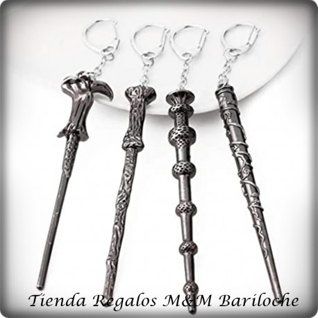 Llavero Harry Potter Varita - Metal-M