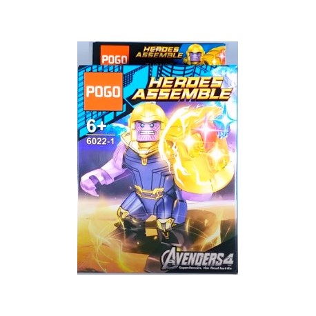 Bloque 6022 Heroes Assemble Pogo (x8)