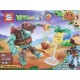 Bloque 1493 Planta vs Zombie Sy (x4)
