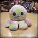 Pulpo Reversible Peluche Colores 11 x 20 Cm