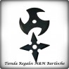 Naruto Kunai Arma Plastico Estrella (Blister x 2)