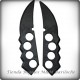 Naruto KUNAI Arma Plastico Agarre DEDOS 26 Cm (Yu)