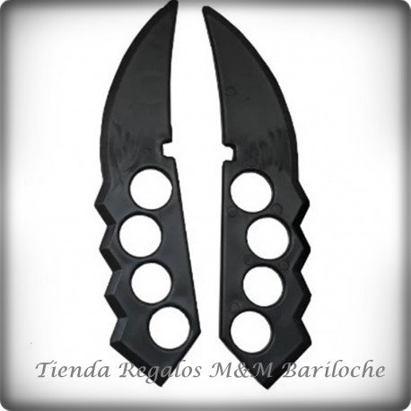 Naruto KUNAI Arma Plástico Agarre DEDOS 26 Cm