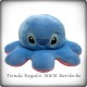 Pulpo Reversible Stich Celeste y Rosa 11x21Cm