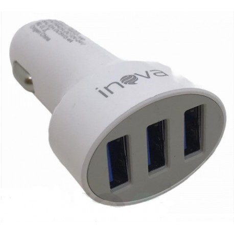 Cabezal para Auto 3 Usb 3.1 Amper Car12-100 (Ki)