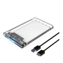 Carry Disk Externo 2.5 Sata Usb 3.0 Transparente Netmak (Ly)
