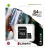 Memoria Micro Sd Kingston 64Gb C10 Canvas  (Mt)