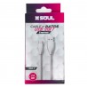 Cable Carga Rapida Tipo C 2.0A Marca Soul (Ly)