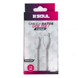 Cable Carga Rapida Micro Usb 2.0A Marca Soul (Ly)