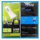 Cargador Auto 12V Only 3.1A + 2 Usb Tipo C (Ly)