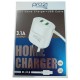 Cargador Ultra Rapido 3.1A + 2Usb Pro21