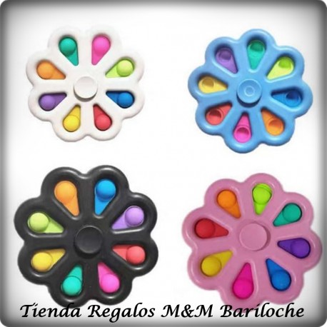 AntiEstress SPINNER POP IT X8 (EN)