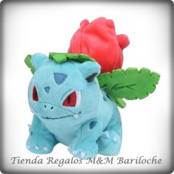 Pokemon BULBASAUR Flor Roja Cerrada