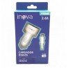 Cargador Auto 3.4A + 3 Usb + Cable Mi CAR12-103 (Ki)