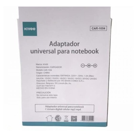 Cargador Universal Notebook CAR-1054 (Ki)