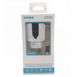 Cargador 5.1 MICROUSB V8 + 3 USB CAR-3030 (Ki)