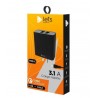 Cargador Rapido 3.1A TIPO C + 2Usb LETS (Ly)
