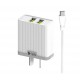Cargador Rapido 3.1A TIPO C + 2Usb LETS (Ly)