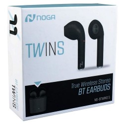 Auricular Twins Noga Bluetooth C/Base Carga (Mt)