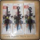 Naruto KUNAI ARMAS DORADAS 14 Cm - Metal-M (Yu)