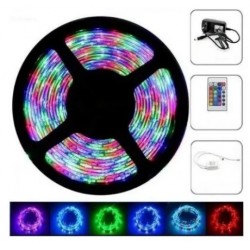 Tira Led 5 M 2835RGB + Control y Fuente (DP)