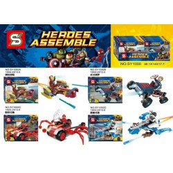 Bloque 1000 Heros Assemble (x4)