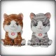 Gato Sentado con Sonido 30 Cm - Wo 80397