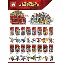Bloque 1060 Heroes Assemble (x16)