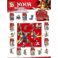 Bloque 1107 Ninja (x8)