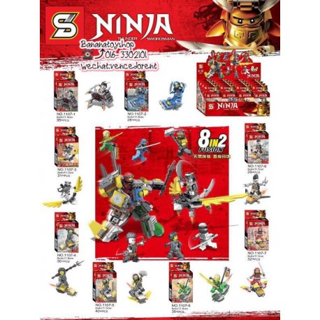 Bloque 1107 Ninja (x8)