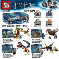 Bloque 1203 Harry Potter (x4)