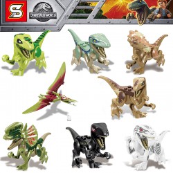 Bloque 1238 Jurassic (x8)