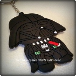 Llavero Star Wars Negro Plastico -Metal-M (M)