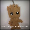 Llavero Groot GOMA Metal-M (M)