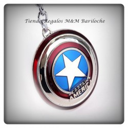 Llavero Capitan America Escudo -Metal-M (F)