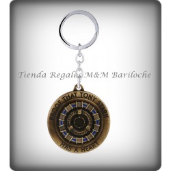 Llavero Iron Man REACTOR REDONDO - Metal-M (F)