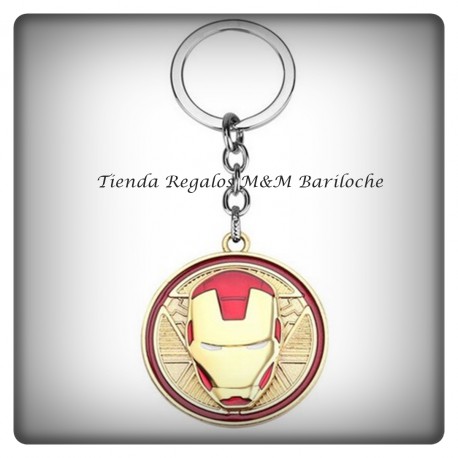 Llavero Iron Man GIRATORIO - Metal-M (M)