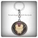 Llavero Iron Man GIRATORIO - Metal-M (M)