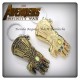 Llavero GUANTELETE THANOS - Metal-M (F)